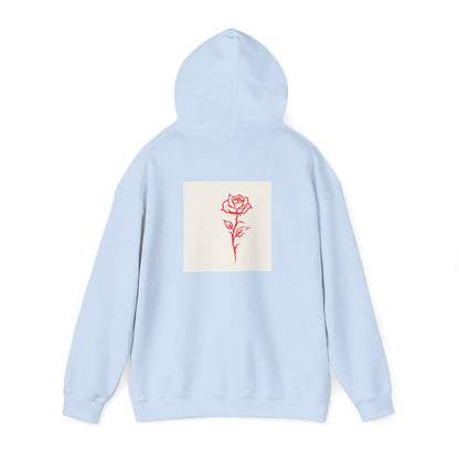 Romantic Floral Sweatshirt, Cozy Gift, Unisex Pullover, Spring Fashion, Lover's Hoodie