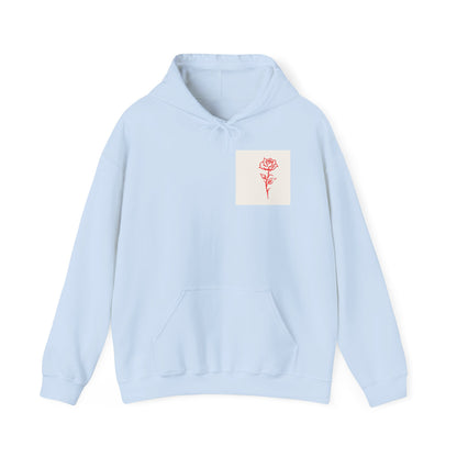Romantic Floral Sweatshirt, Cozy Gift, Unisex Pullover, Spring Fashion, Lover's Hoodie