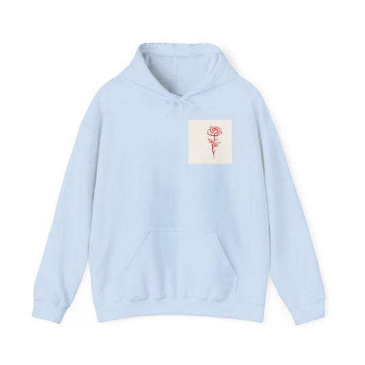 Romantic Floral Sweatshirt, Cozy Gift, Unisex Pullover, Spring Fashion, Lover's Hoodie